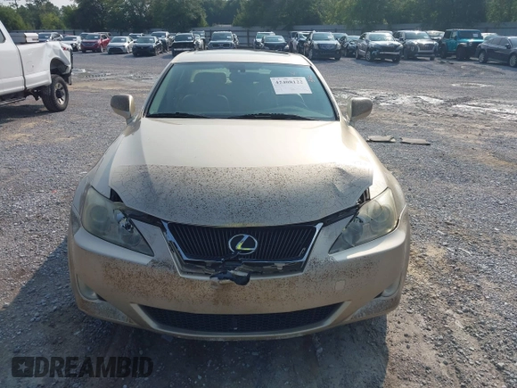 2006 Lexus IS 250 with VIN JTHCK262765006819, listed as a IAAI auction lot 42408122 with 174,234 mi miles and . Bid and sale history available at DreamBid. Image 12.