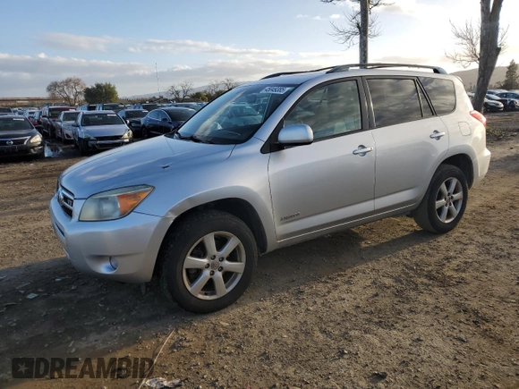 2007 Toyota RAV4 Limited with VIN JTMZK31V275005694, listed as a Copart auction lot 45049385 with 230,789 mi miles and Salvage Title. Bid and sale history available at carsss.com. Image 1.
