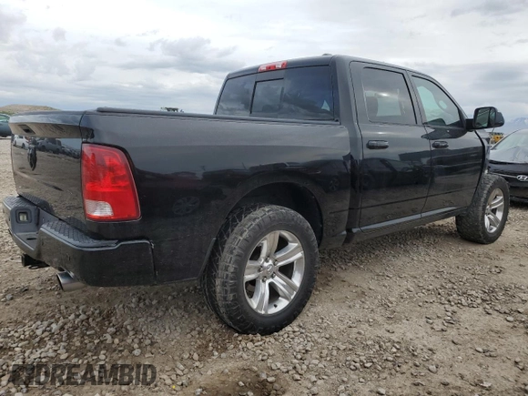 2012 Ram 1500 Sport with VIN 1C6RD7MT6CS321632, listed as a Copart auction lot 51009005 with 153,154 mi miles and Clean Title. Bid and sale history available at carsss.com. Image 3.