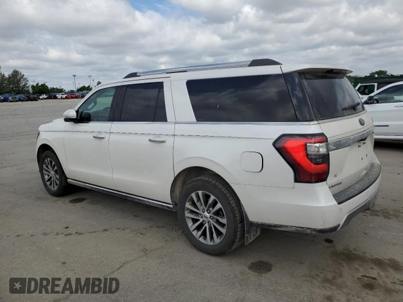 2018 Ford Expedition Max Limited with VIN 1FMJK2AT0JEA67068, listed as a Copart auction lot 58620195 with 79,647 mi miles and Salvage title. Bid and sale history available at DreamBid. Image 2.