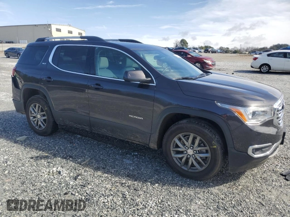 2017 GMC Acadia SLT with VIN 1GKKNMLS1HZ269375, listed as a Copart auction lot 45106525 with 123,509 mi miles and Salvage Title. Bid and sale history available at carsss.com. Image 4.