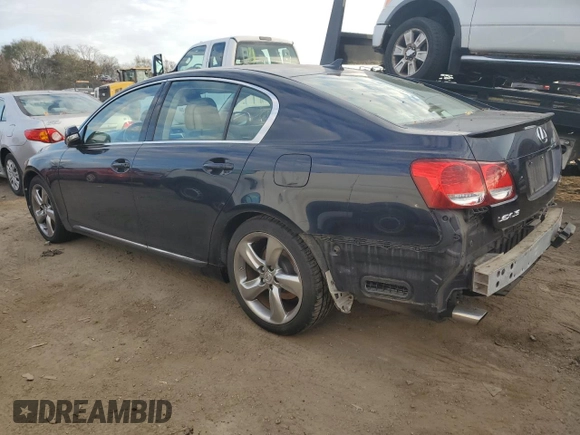 2009 Lexus GS 350 with VIN JTHBE96S090044387, listed as a Copart auction lot 81562084 with 56,045 mi miles and Salvage Title. Bid and sale history available at carsss.com. Image 2.