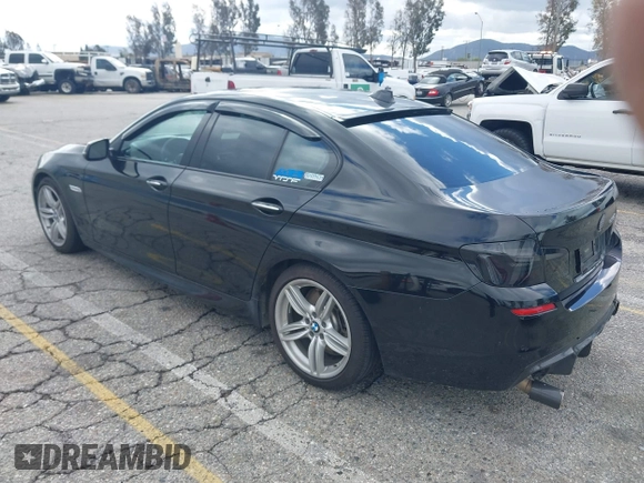 2016 BMW 5 Series 535i with VIN WBA5B1C56GG132708, listed as a IAAI auction lot 41725607 with 83,763 mi miles and . Bid and sale history available at DreamBid. Image 3.