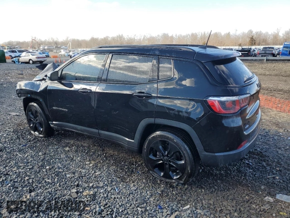 2019 Jeep Compass Latitude with VIN 3C4NJDBB2KT807067, listed as a Copart auction lot 47369375 with 0 mi miles and Salvage Title. Bid and sale history available at carsss.com. Image 2.