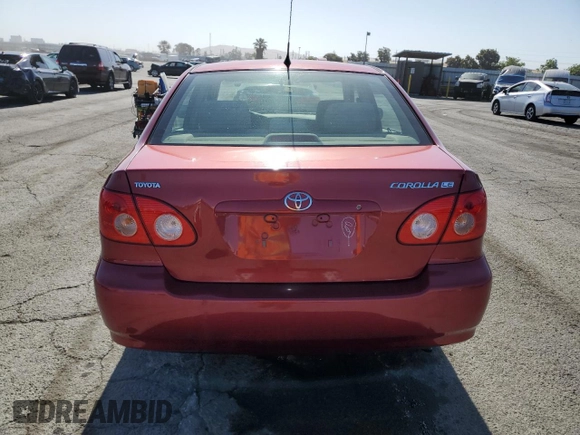 2005 Toyota Corolla CE с VIN 1NXBR32E75Z455948, выставлен на аукционе Copart как лот 59024735 с пробегом 44 968 миль миль и Списание • Salvage title. История ставок и продаж доступна на DreamBid. Изображение 6.