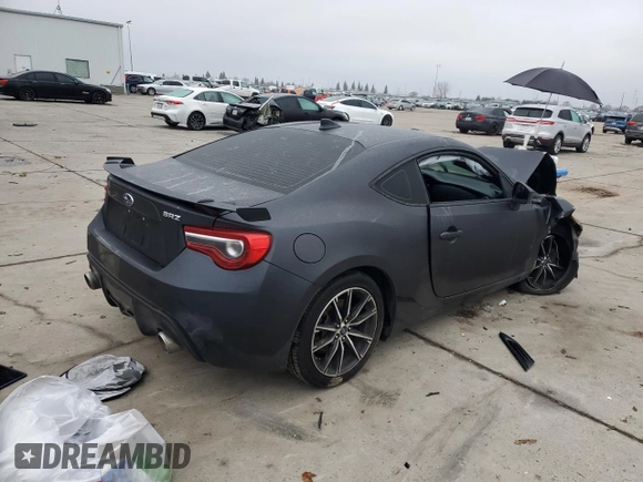 2017 Subaru BRZ Limited with VIN JF1ZCAC16H8605720, listed as a Copart auction lot 85076494 with 70,505 mi miles and Salvage title. Bid and sale history available at DreamBid. Image 3.
