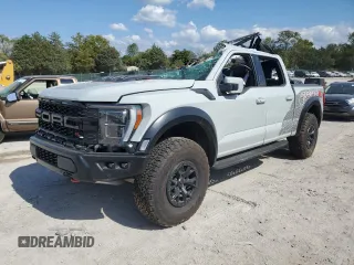 2023 Ford F-150 Raptor with VIN 1FTFW1RJ9PFC84228, listed as a Copart auction lot 70593464 with Not Provided miles and Salvage Title. Bid and sale history available at DreamBid. Image 1.