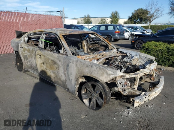 2018 Dodge Charger SXT Plus with VIN 2C3CDXHG0JH176558, listed as a Copart auction lot 47440695 with Not Provided miles and Non Repairable. Bid and sale history available at carsss.com. Image 4.