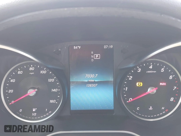 2019 Mercedes-Benz C 300 with VIN WDDWF8DB1KR483795, listed as a IAAI auction lot 41679728 with 138,307 mi miles and . Bid and sale history available at DreamBid. Image 7.