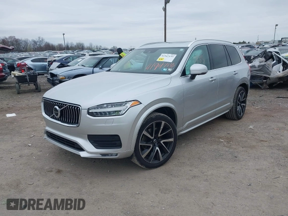 2021 Volvo XC90 Momentum with VIN YV4A22PK4M1748264, listed as a IAAI auction lot 41947135 with 106,081 mi miles and . Bid and sale history available at DreamBid. Image 17.