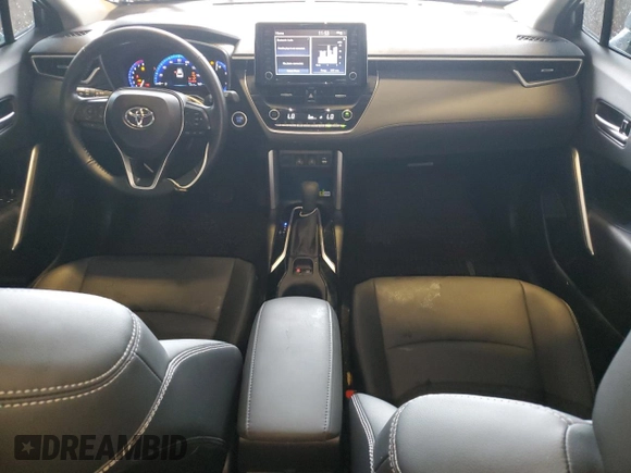 2022 Toyota Corolla Cross XLE z VIN 7MUDAABG3NV013642, wystawiony jako Copart lot #55118555 z przebiegiem 22 575 mil mil oraz Szkoda całkowita • Salvage title. Historia ofert i sprzedaży dostępna na DreamBid. Obrazek 8.