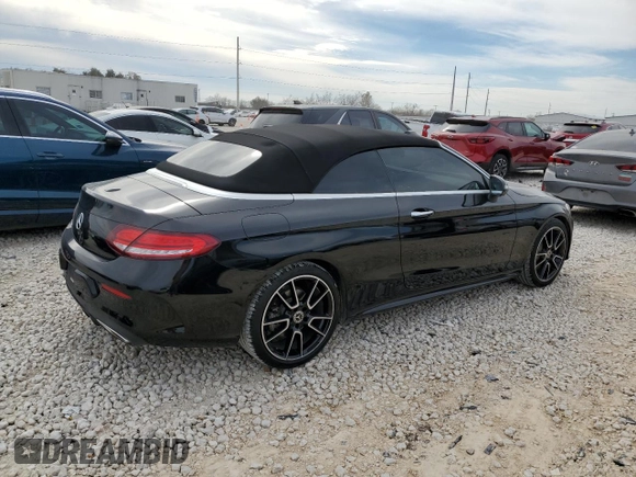 2022 Mercedes-Benz C 300 with VIN W1KWK8DB4NG115638, listed as a Copart auction lot 89098145 with 21,688 mi miles and Clean Title. Bid and sale history available at DreamBid. Image 3.