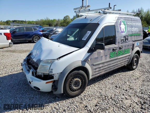 2013 Ford Transit Connect XLT z VIN NM0LS7BN2DT132347, wystawiony jako Copart lot #52025725 z przebiegiem 121 030 mil mil oraz Szkoda całkowita • Salvage title. Historia ofert i sprzedaży dostępna na DreamBid. Obrazek 1.