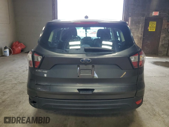 2017 Ford Escape S with VIN 1FMCU0F72HUA11331, listed as a Copart auction lot 60461685 with 114,939 mi miles and Salvage title. Bid and sale history available at DreamBid. Image 6.