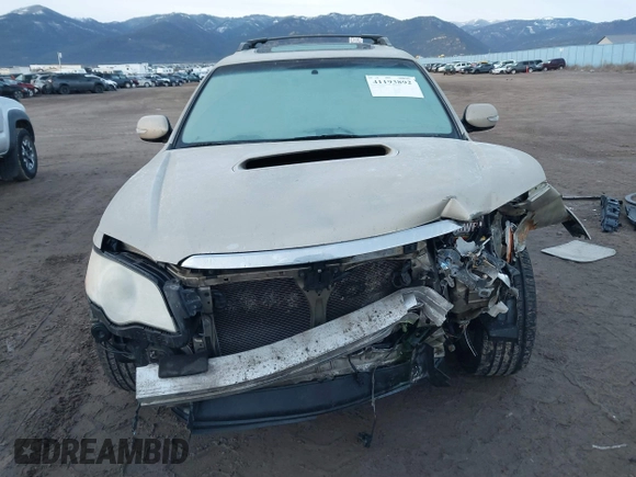 2008 Subaru Outback XT Limited with VIN 4S4BP63C186304066, listed as a IAAI auction lot 41193892 with 219,516 mi miles and . Bid and sale history available at DreamBid. Image 13.