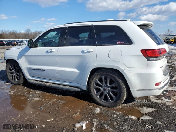 2018 Jeep Grand Cherokee Overland with VIN 1C4RJFCG8JC477002, listed as a Copart auction lot 42780015 with 85,878 mi miles and Salvage Title. Bid and sale history available at carsss.com. Image 2.
