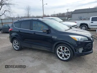 2013 Ford Escape Titanium with VIN 1FMCU0J90DUC45468, listed as a IAAI auction lot 41705080 with 198,440 mi miles. Bid and sale history available at carsss.com. Image 13.