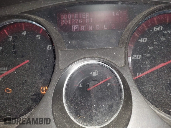 2008 GMC Acadia SLE1 with VIN 1GKEV13768J197840, listed as a IAAI auction lot 41561004 with 201,276 mi miles. Bid and sale history available at carsss.com. Image 15.