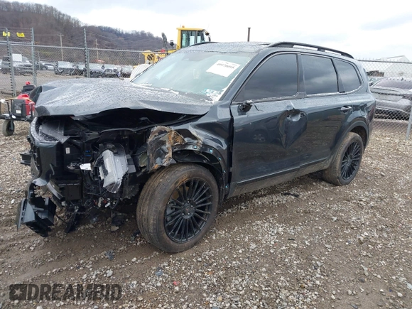 2024 Kia Telluride EX with VIN 5XYP3DGC0RG495708, listed as a IAAI auction lot 40970095 with 7,135 mi miles and . Bid and sale history available at carsss.com. Image 18.