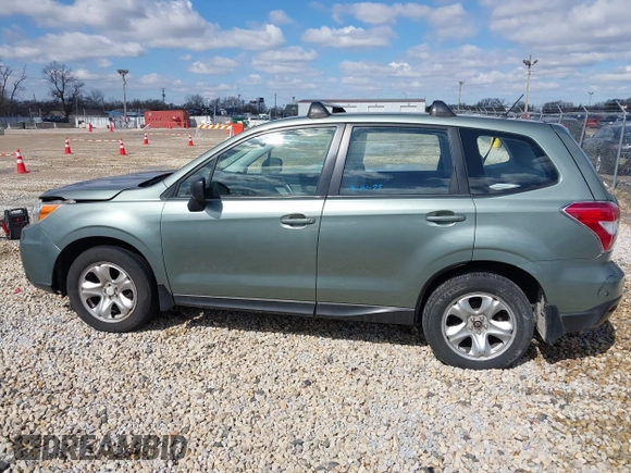 2014 Subaru Forester 2.5i with VIN JF2SJAAC0EG433483, listed as a IAAI auction lot 41836560 with 231,638 mi miles. Bid and sale history available at carsss.com. Image 15.