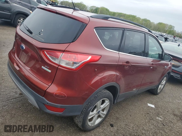 2016 Ford Escape SE with VIN 1FMCU0GX6GUC56565, listed as a Copart auction lot 49806464 with 54,637 mi miles and Salvage Title. Bid and sale history available at carsss.com. Image 3.