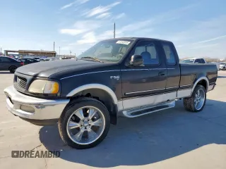 1997 Ford F-150 XL with VIN 1FTDX1861VKB58404, listed as a Copart auction lot 47243215 with 167,793 mi miles and Clean Title. Bid and sale history available at carsss.com. Image 1.