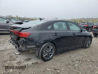 2021 Kia Forte GT-Line with VIN 3KPF34AD7ME360339, listed as a Copart auction lot 52974445 with 18,445 mi miles and Salvage title. Bid and sale history available at DreamBid. Image 3.