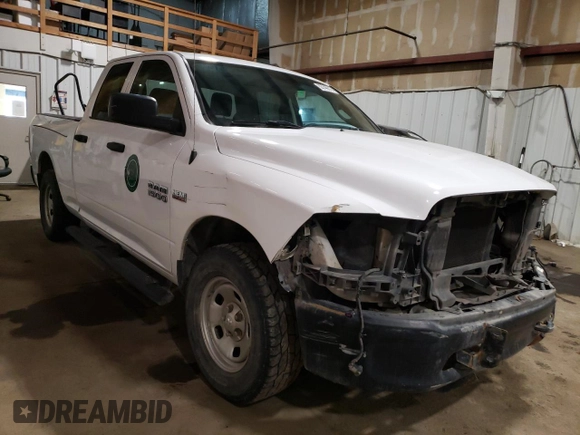 2018 Ram 1500 Tradesman with VIN 1C6RR7FT6JS251173, listed as a Copart auction lot 53746615 with 137,273 mi miles and Salvage title. Bid and sale history available at DreamBid. Image 4.
