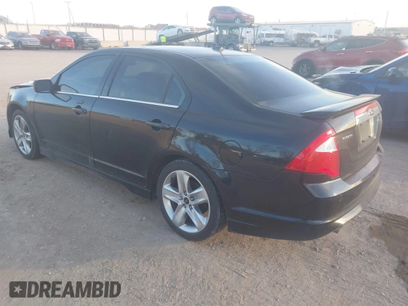 2012 Ford Fusion SPORT with VIN 3FAHP0DC1CR280248, listed as a IAAI auction lot 41254985 with 113,809 mi miles. Bid and sale history available at carsss.com. Image 3.