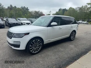 2018 Land Rover Range Rover z VIN SALGS5RE3JA380542, wystawiony jako Copart lot #57838475 z przebiegiem 118 541 mil mil oraz Czysty tytuł • Clean title. Historia ofert i sprzedaży dostępna na DreamBid. Obrazek 2.