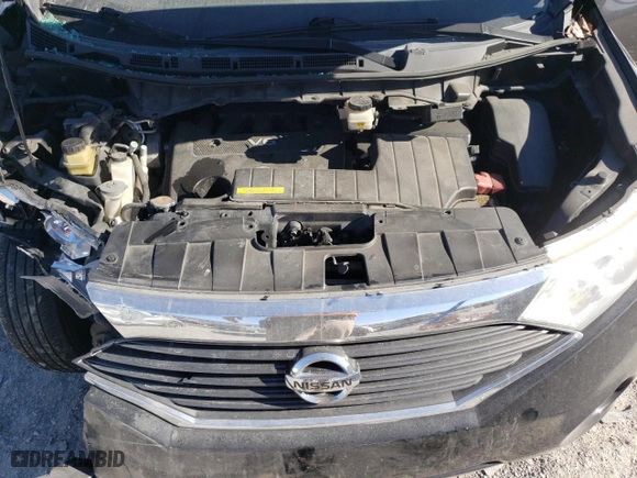 2015 Nissan Quest SV with VIN JN8AE2KP7F9120463, listed as a Copart auction lot 49695485 with 143,413 mi miles and Clean Title. Bid and sale history available at carsss.com. Image 14.
