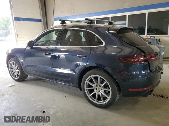 2018 Porsche Macan GTS with VIN WP1AG2A50JLB61808, listed as a Copart auction lot 59893815 with 58,165 mi miles and Salvage title. Bid and sale history available at DreamBid. Image 2.
