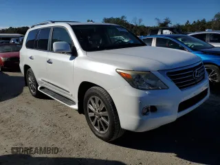 2011 Lexus LX 570 with VIN JTJHY7AX4B4060243, listed as a Copart auction lot 88865445 with 226,442 mi miles and Clean Title. Bid and sale history available at DreamBid. Image 4.