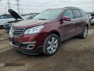 2016 Chevrolet Traverse LT with VIN 1GNKRGKD4GJ160353, listed as a Copart auction lot 44912345 with 98,264 mi miles and Salvage Title. Bid and sale history available at carsss.com. Image 1.