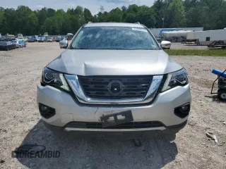 2017 Nissan Pathfinder SL with VIN 5N1DR2MN7HC650880, listed as a Copart auction lot 56006025 with 74,945 mi miles and Salvage title. Bid and sale history available at DreamBid. Image 5.