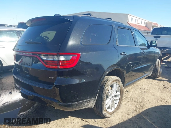 2024 Dodge Durango GT Plus with VIN 1C4RDJDG4RC213022, listed as a IAAI auction lot 41729433 with 23,684 mi miles and . Bid and sale history available at DreamBid. Image 4.