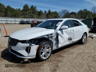 2024 Cadillac CT4 Luxury z VIN 1G6DK5RKXR0103164, wystawiony jako Copart lot #53264655 z przebiegiem 12 175 mil mil oraz Szkoda całkowita • Salvage title. Historia ofert i sprzedaży dostępna na DreamBid. Obrazek 1.