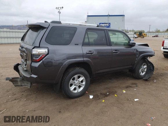 2023 Toyota 4Runner SR5 с VIN JTEMU5JRXP6151804, выставлен на аукционе Copart как лот 53754725 с пробегом 42 106 миль миль и Списание • Salvage title. История ставок и продаж доступна на DreamBid. Изображение 3.