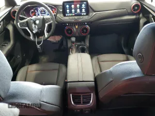 2025 Chevrolet Blazer RS with VIN 3GNKBKRS8SS120909, listed as a Copart auction lot 49952595 with 5,381 mi miles and Salvage title. Bid and sale history available at DreamBid. Image 8.