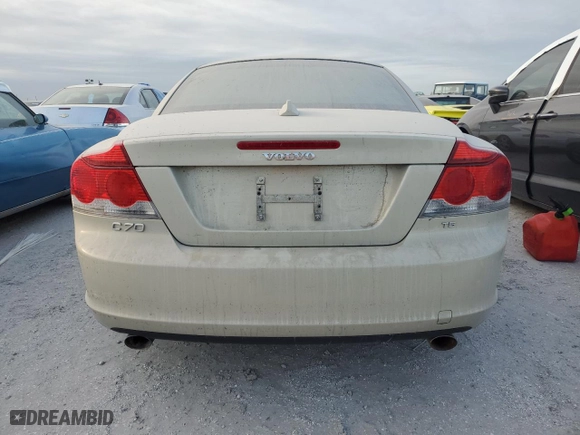 2008 Volvo C70 with VIN YV1MC67208J049783, listed as a Copart auction lot 74885034 with 0 mi miles and Non Repairable. Bid and sale history available at carsss.com. Image 6.