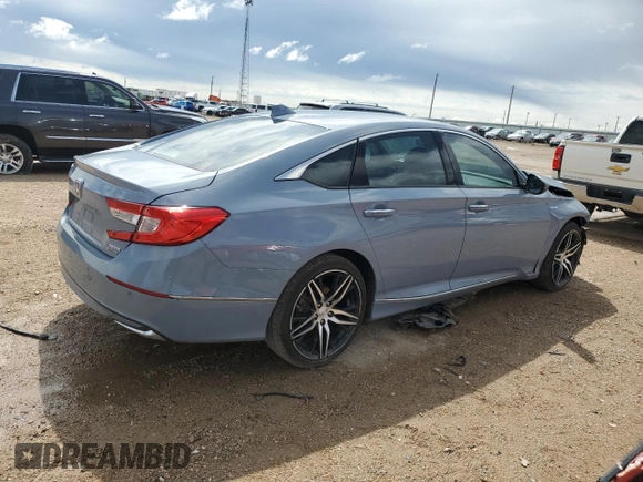 2021 Honda Accord Touring with VIN 1HGCV3F97MA005560, listed as a Copart auction lot 55271745 with 63,443 mi miles and Salvage title. Bid and sale history available at DreamBid. Image 3.