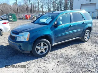 2006 Chevrolet Equinox LT with VIN 2CNDL73F566009595, listed as a IAAI auction lot 41902406 with 156,294 mi miles. Bid and sale history available at carsss.com. Image 2.
