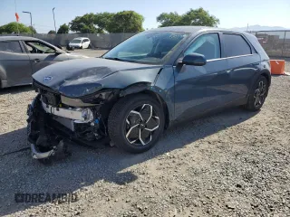 2022 Hyundai Ioniq 5 SEL with VIN KM8KN4AE7NU120112, listed as a Copart auction lot 58357075 with 44,159 mi miles and Salvage title. Bid and sale history available at DreamBid. Image 1.