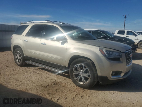 2014 GMC Acadia SLT z VIN 1GKKRRKD7EJ366045, wystawiony jako Copart lot #85463414 z przebiegiem 114 939 mil mil oraz Czysty tytuł • Clean title. Historia ofert i sprzedaży dostępna na DreamBid. Obrazek 4.