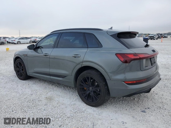 2023 Audi e-tron Chronos with VIN WA1VABGEXPB011919, listed as a Copart auction lot 50813874 with 23,492 mi miles and . Bid and sale history available at DreamBid. Image 2.