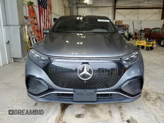2023 Mercedes-Benz EQS with VIN 4JGDM4EBXPA005097, listed as a Copart auction lot 56650554 with 16,965 mi miles. Bid and sale history available at carsss.com. Image 5.