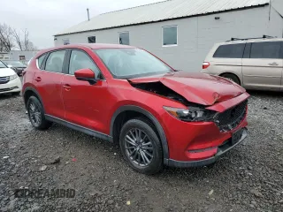 2019 Mazda CX-5 Sport with VIN JM3KFBBM0K1596332, listed as a Copart auction lot 51424515 with 91,841 mi miles and Salvage Title. Bid and sale history available at DreamBid. Image 4.