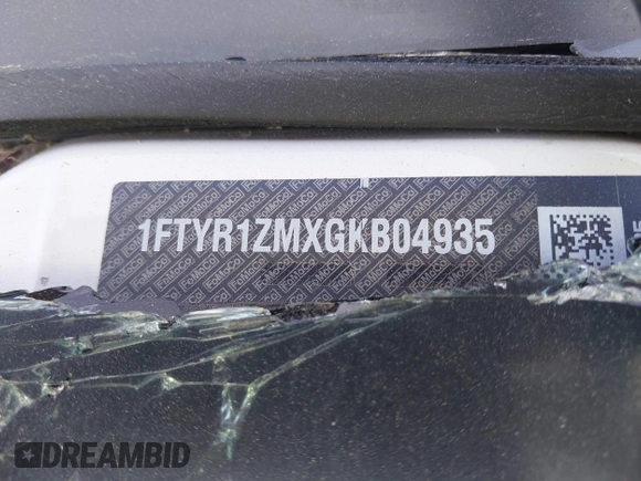 2016 Ford Transit Cargo с VIN 1FTYR1ZMXGKB04935, выставлен на аукционе IAAI как лот 42396466 с пробегом 220 920 миль миль и . История ставок и продаж доступна на DreamBid. Изображение 9.