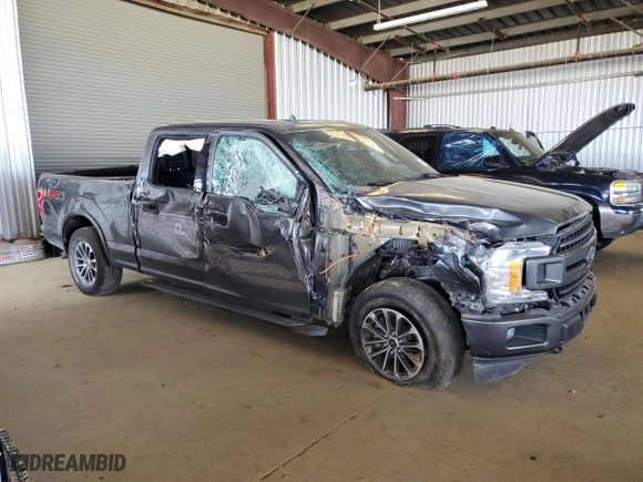2020 Ford F-150 XL with VIN 1FTFW1E41LKF04298, listed as a Copart auction lot 48033795 with 42,952 mi miles and Salvage Title. Bid and sale history available at carsss.com. Image 4.