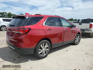 2023 Chevrolet Equinox Premier with VIN 3GNAXNEG3PL133536, listed as a Copart auction lot 61490244 with 34,902 mi miles and Salvage Title. Bid and sale history available at carsss.com. Image 3.